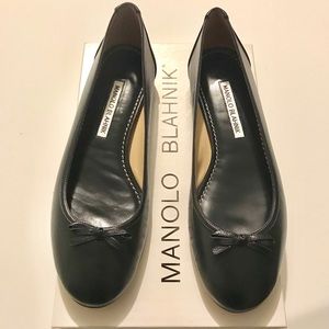 Manolo Blahnik Hand Made Ballerina flats